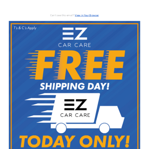 ⏰ LAST CHANCE! FREE SHIPPING DAY!