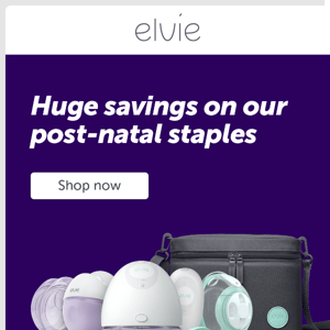 25% off Elvie's full range of smart tools