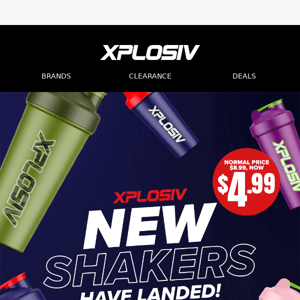 NEW Xplosiv shakers have landed! 🥤