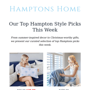 💙 Discover Our Top Hampton Style Picks This Week