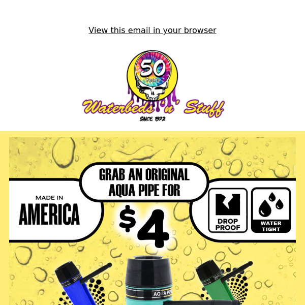 Aqua Pipes for $4!