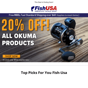Don't Forget To Save Big On Okuma!