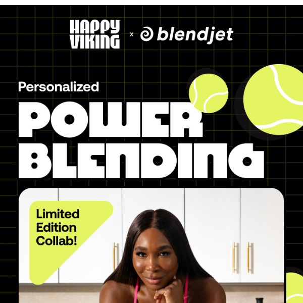 It's here! 👀 HV x BlendJet’s NEW Collection!