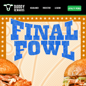 Burger of the Month: It's Final Fowl time...