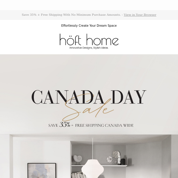 Canada Day Sale: Save 35% Today