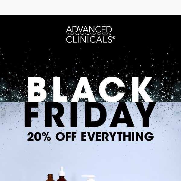Black Friday Deals! 🛍️ 20% off everything!