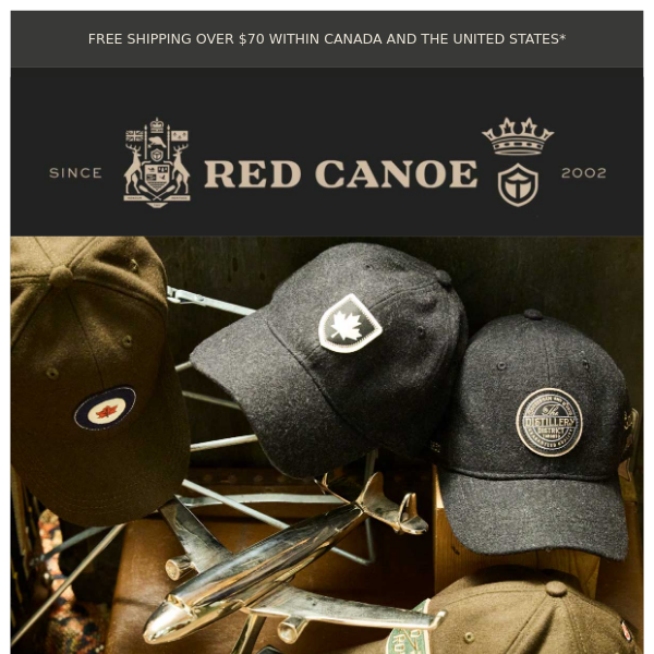 Merlin Cap, Red Canoe