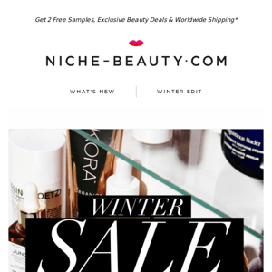 Winter Sale Is On: Get Up To -70%