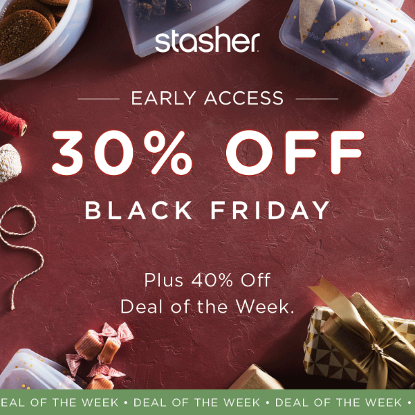 Stasher Black Friday sale 2022: Shop deals on reusable bags and