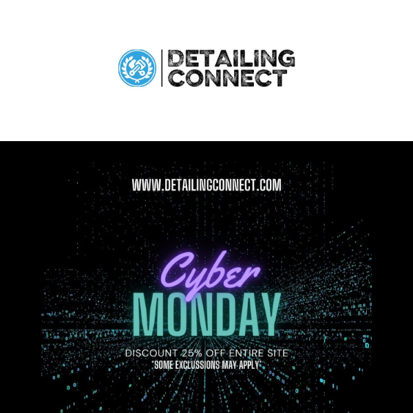 Cyber Monday Is Here!