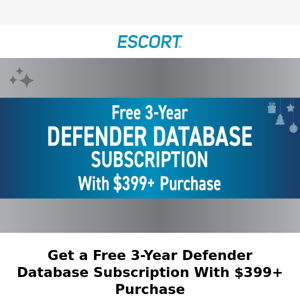 Get Your Free Defender Database Subscription! ❄️
