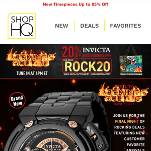 👉 COUPON INSIDE! 20% OFF Invicta Orders