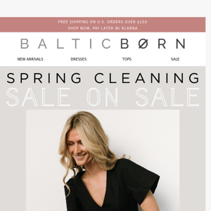 🚨SPRING CLEANING SALE HAPPENING NOW 🚨