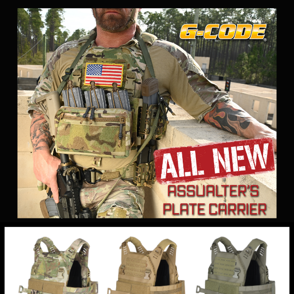 NEW G-CODE Assaulter's Plate Carrier NOW AVAILABLE!