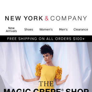 The Magic Crepe® Shop Is Open!🌟 Shop Our Newest Styles...