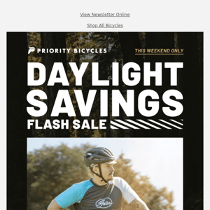 Daylight Savings Flash Sale Starts Now ⌛