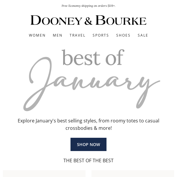 Shop The Best of January.
