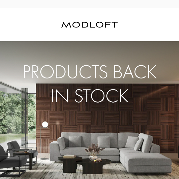Exciting News: Your Favorites Are Back In Stock! Discover the Latest Restocks at Modloft.