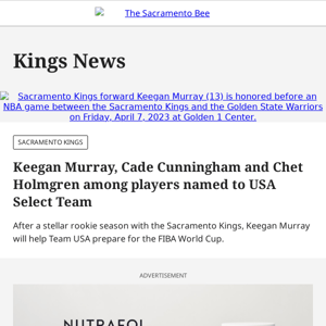 Keegan Murray, Cade Cunningham and Chet Holmgren among players named to USA Select Team