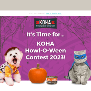 Howl-O-Ween Contest! Win Up to $100 🎃