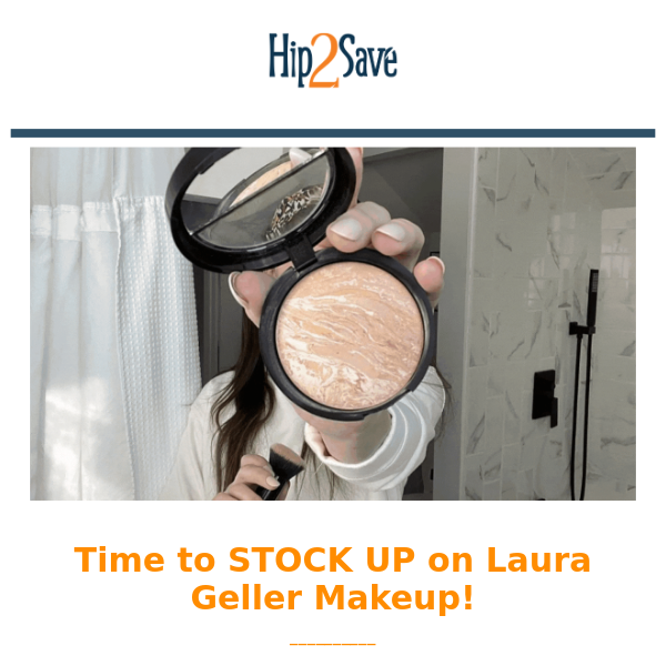 💄 😊 Exclusive: Up to 60% Off Laura Geller Makeup