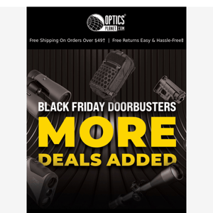 ⚫ Black Friday Doorbusters! More Deals Added!