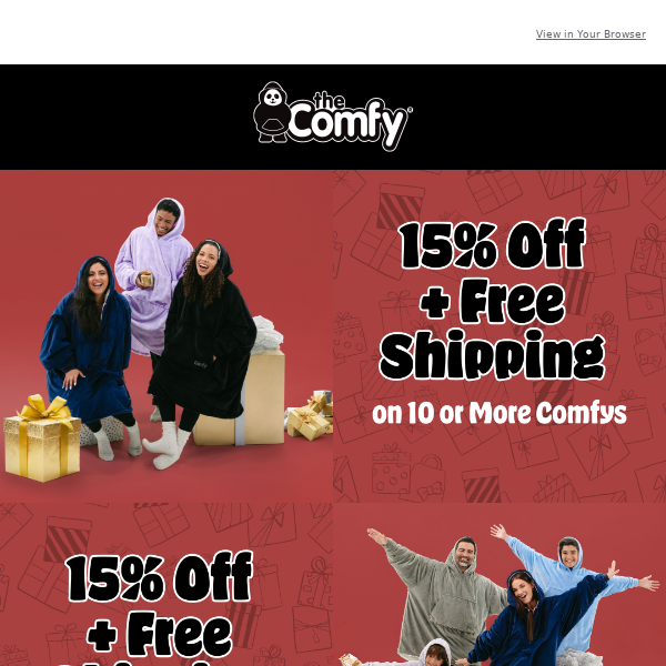 The Comfy - Latest Emails, Sales & Deals