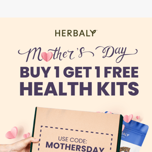 Mother's Day Sale - Over 50% OFF Health Kits