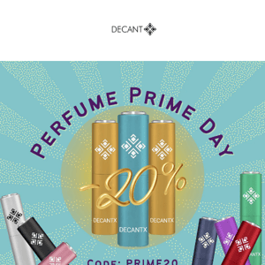 Decantx Perfume Prime Day Sales Event!