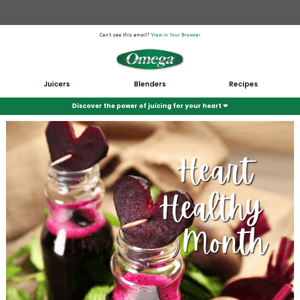 Celebrate Heart Health Month with Omega
