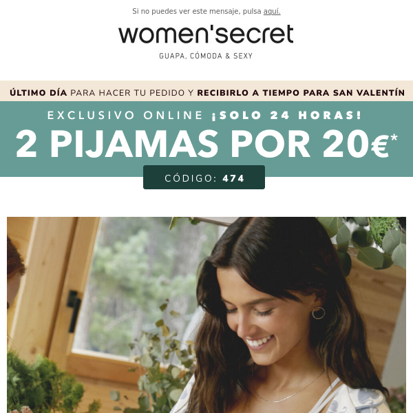 ¡Solo 24h! ☁️ 🧸 2 Pijamas por 20€