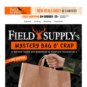 Field Supply Bag o' Crap only $39 + free ship