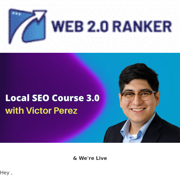 Your Local SEO Couse 3.0 is Here