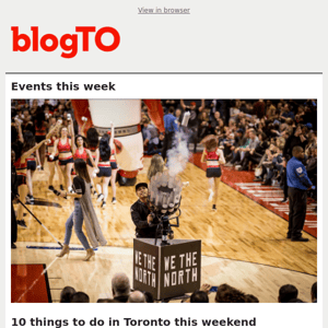 Toronto events: Cheap tickets and a noodle festival