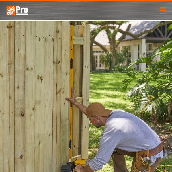 @here: Materials for the WHOLE Fencing Job