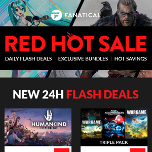 More Red Hot deals dropping daily!