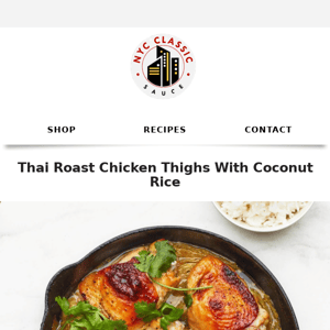 Enjoy Thai Roast Chicken with Rice🥘