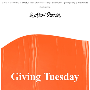It's Giving Tuesday