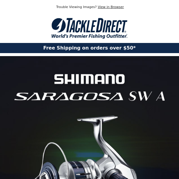 Back In-Stock: Shimano Saragosa SW Reels - Tackle Direct
