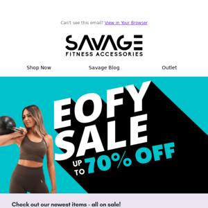 Savage Fitness Accessories Our EOFY SALE is on // up to 70% OFF // Don't Miss Out 🚨