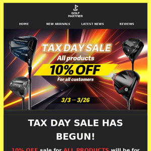 📣 Tax day sale starts now!