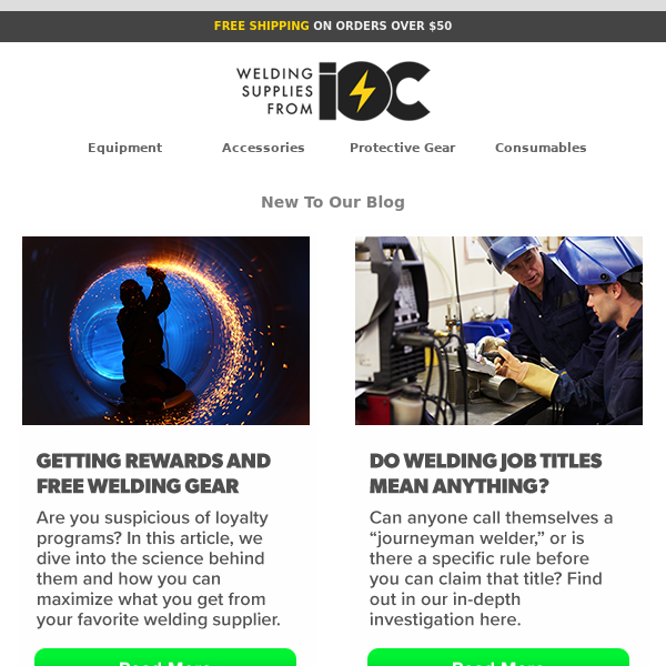 Ioc weld deals