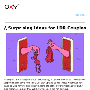 Surprising Long Distance BDSM Ideas 🌎