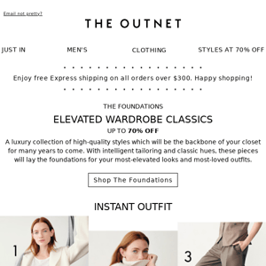 Instant Outfit: Styling wardrobe classics
