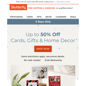 Spring savings have sprung! Score up to 50% off cards, personalized gifts, & more