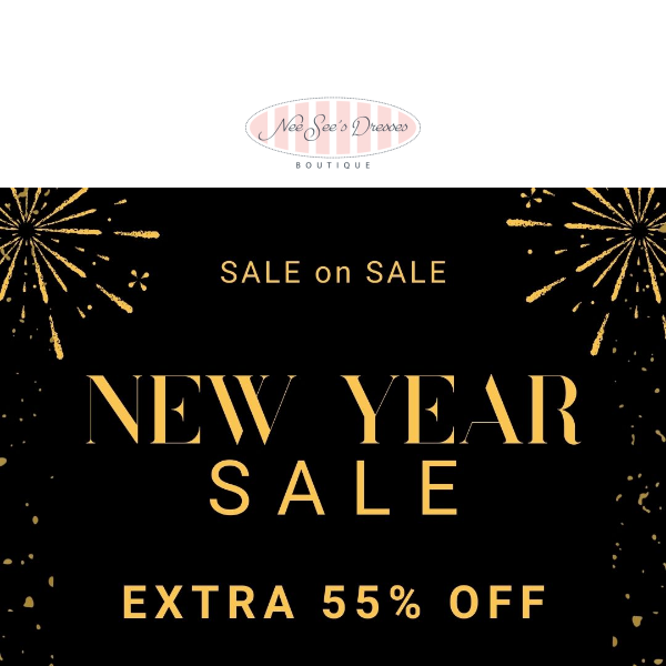 55% OFF End of Year Sale ✨