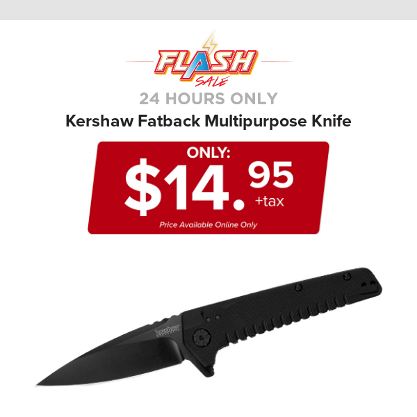 🔥  24 HOURS ONLY | KERSHAW KNIFE | FLASH SALE