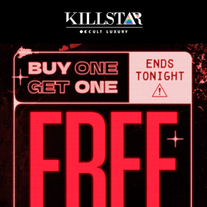 LAST CHANCE ﻿💸 Buy One Get One Free!