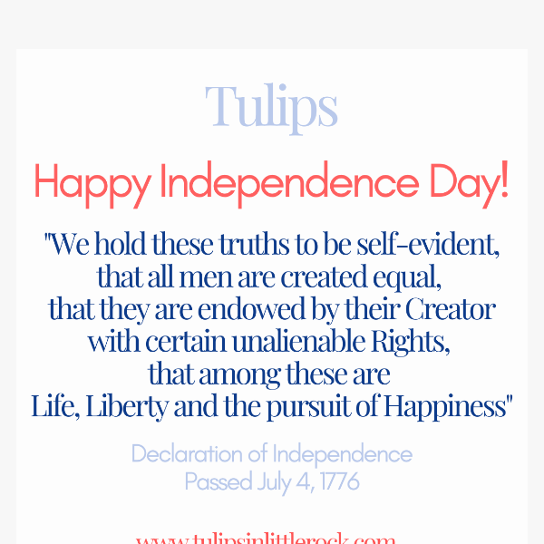 LIFE, LIBERTY AND THE PURSUIT OF HAPPINESS