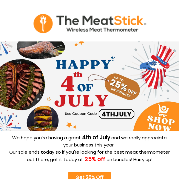 Last day for our 4th of July sale!